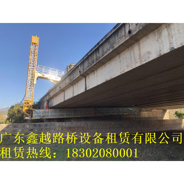 大跨距的22米桁架式桥梁检测车出租的好用性